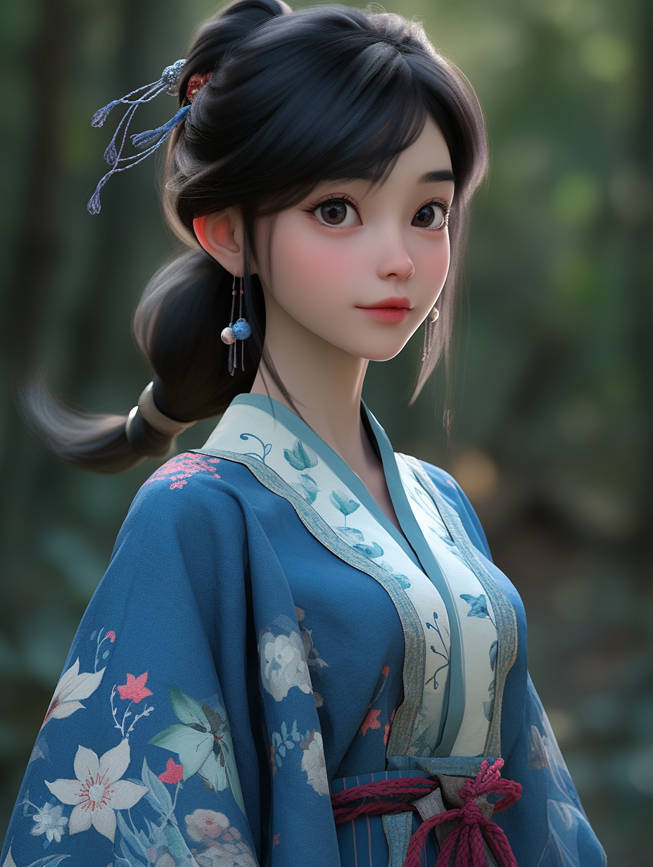 古风女孩手机壁纸图片下载