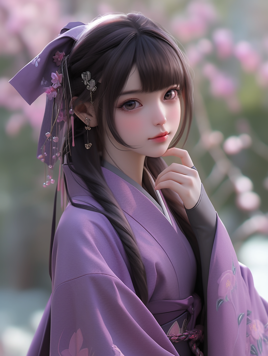 汉服女孩图片免费下载